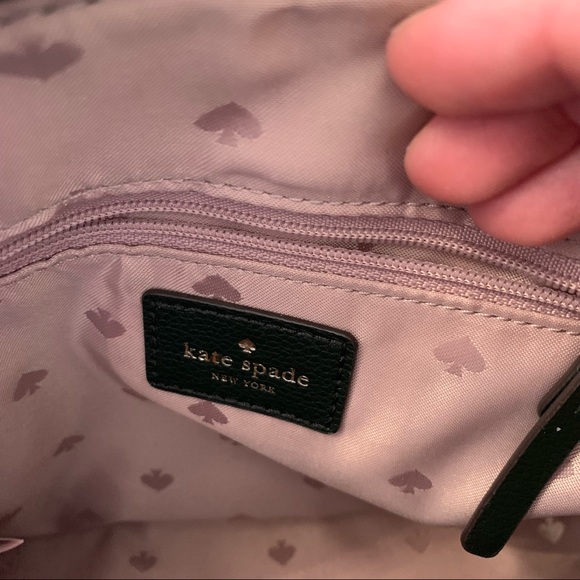 Kate Spade Dark Green Patterson Drive Dome
Satchel Crossbody Leather Bag - Picture 5 of 8